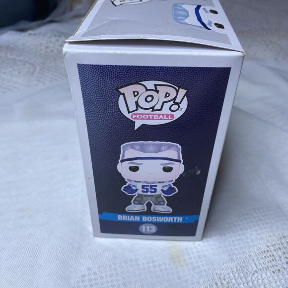 Funko POP! NFL Legends Brian Bosworth #113 Seattle Seahawks 2018 Vinyl Figure - Picture 3 of 6